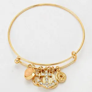 iLLASPARKZ Anchor Charm Bracelet