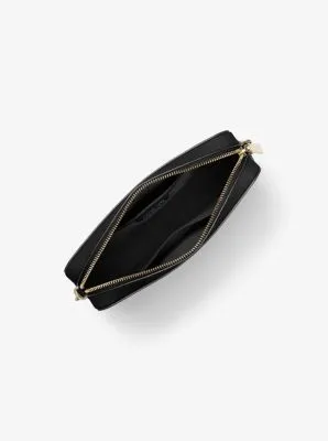 Jet Set Large Saffiano Leather Crossbody Bag
