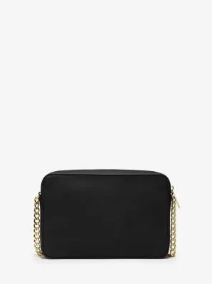 Jet Set Large Saffiano Leather Crossbody Bag