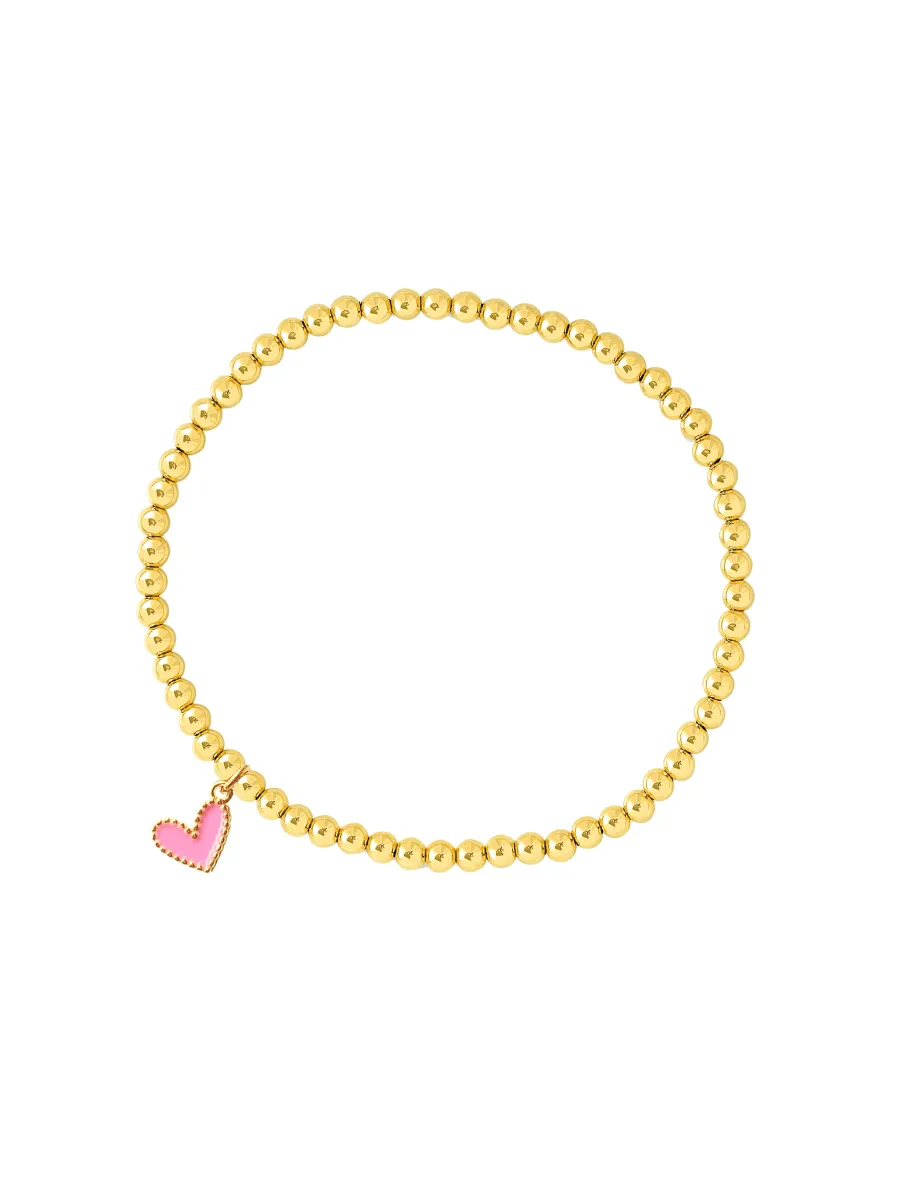 Kid Lilah Heart Everyday Stretch Bracelet