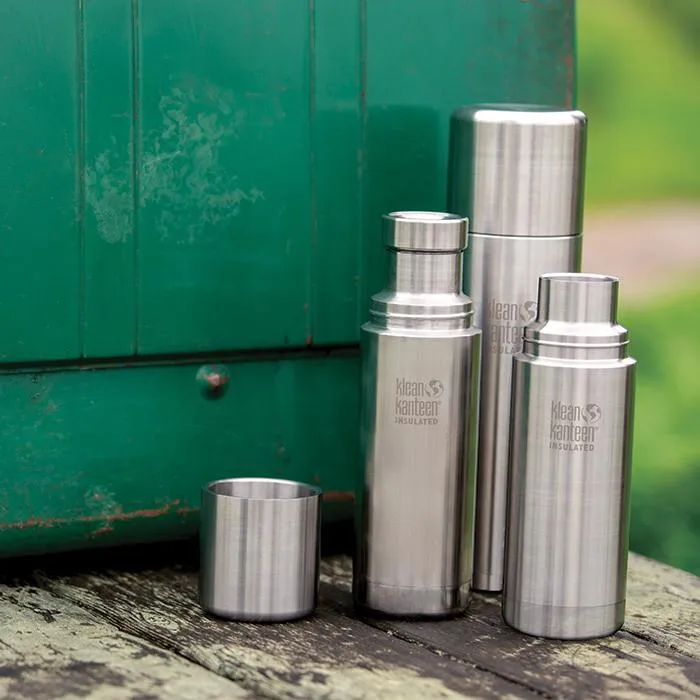 Klean Kanteen 1L TKPro Insulated Thermal Flask - Brushed Stainless Steel