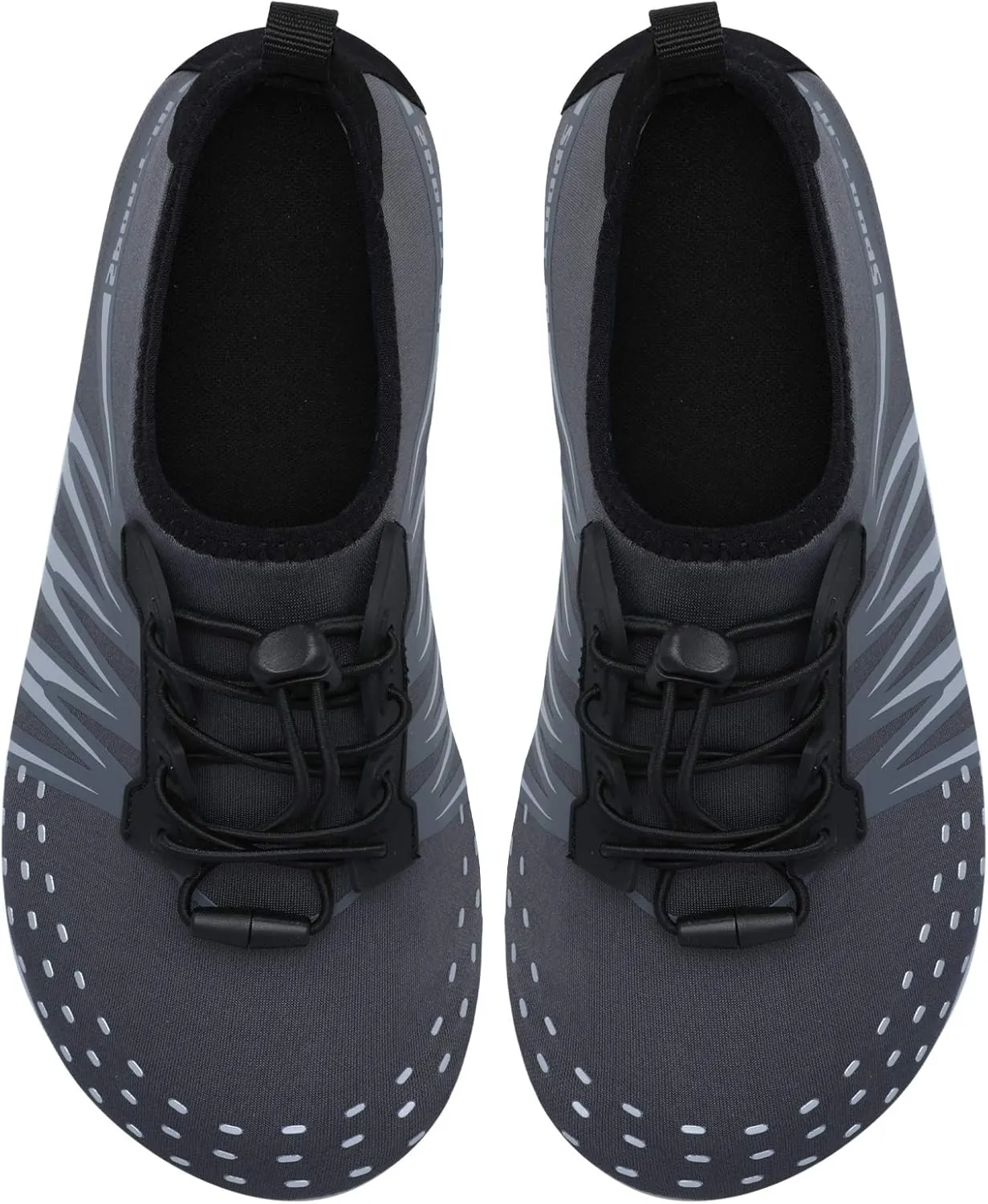 L-RUN Womens Mens Water Shoes Barefoot Skin Aqua Socks for Run Dive Surf Pool Beach Yoga Quick Dry Swim Shoes Non-Slip