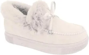 Lausiuoe Winter Boots For Women Fashion 2022 Fuzzy Ankle Bootie Warm Fluffy Silp On Casual Loafers House Shoes Slippers