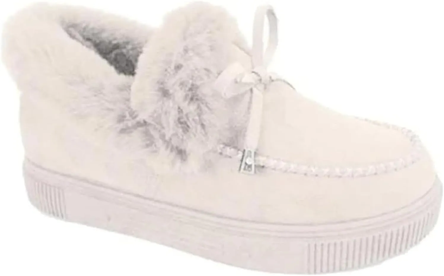 Lausiuoe Winter Boots For Women Fashion 2022 Fuzzy Ankle Bootie Warm Fluffy Silp On Casual Loafers House Shoes Slippers