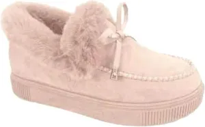 Lausiuoe Winter Fashion Boots For Women 2024 Warm Fur Lined Snow Boots Casual Trendy Comfortable Fuzzy Shoes Ankle Booties