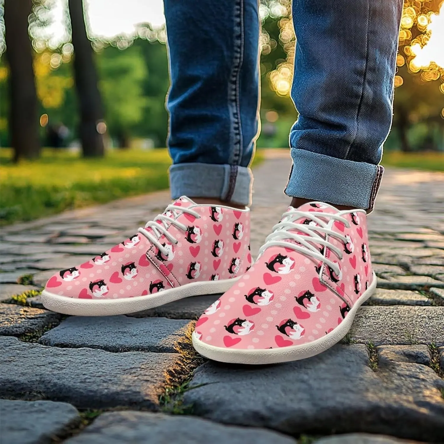 Low-Top Barefoot Shoes Breathable Waterproof Walking Shoe for Women Lightweight Anti-Skid Sneakers for Athletic US 6-13.5 White Sole