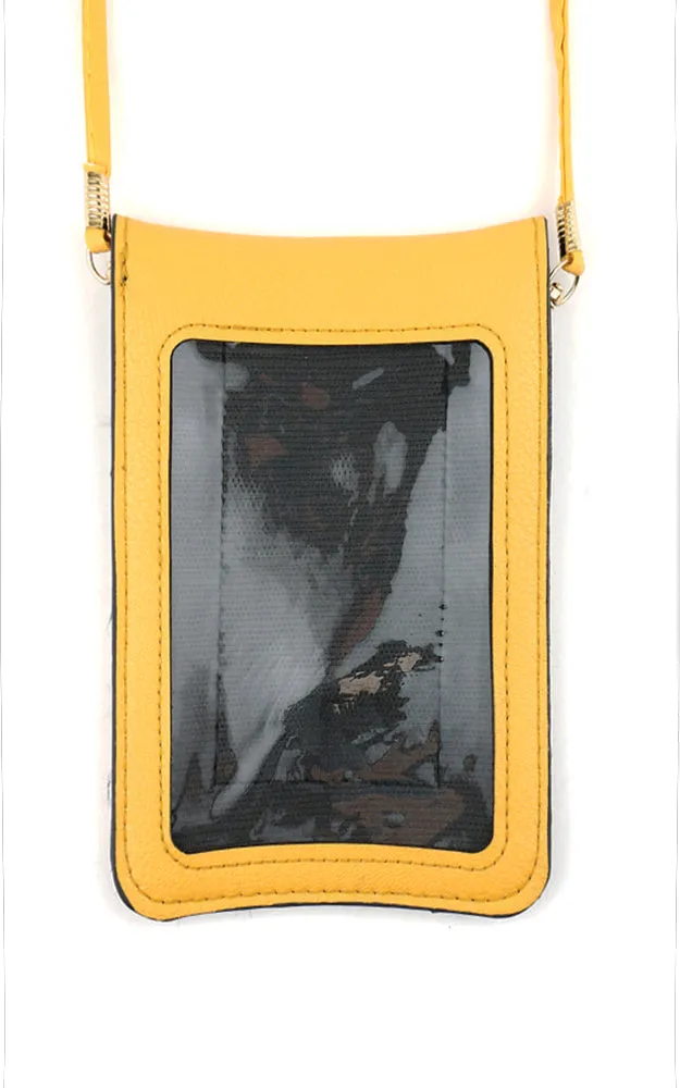 MB0057 Softball Cellphone Crossbody Bag