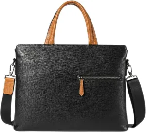 Men Handbag Office Men's Briefcase Thin Portable Bag Shoulder Crossbody Business Travel Bags