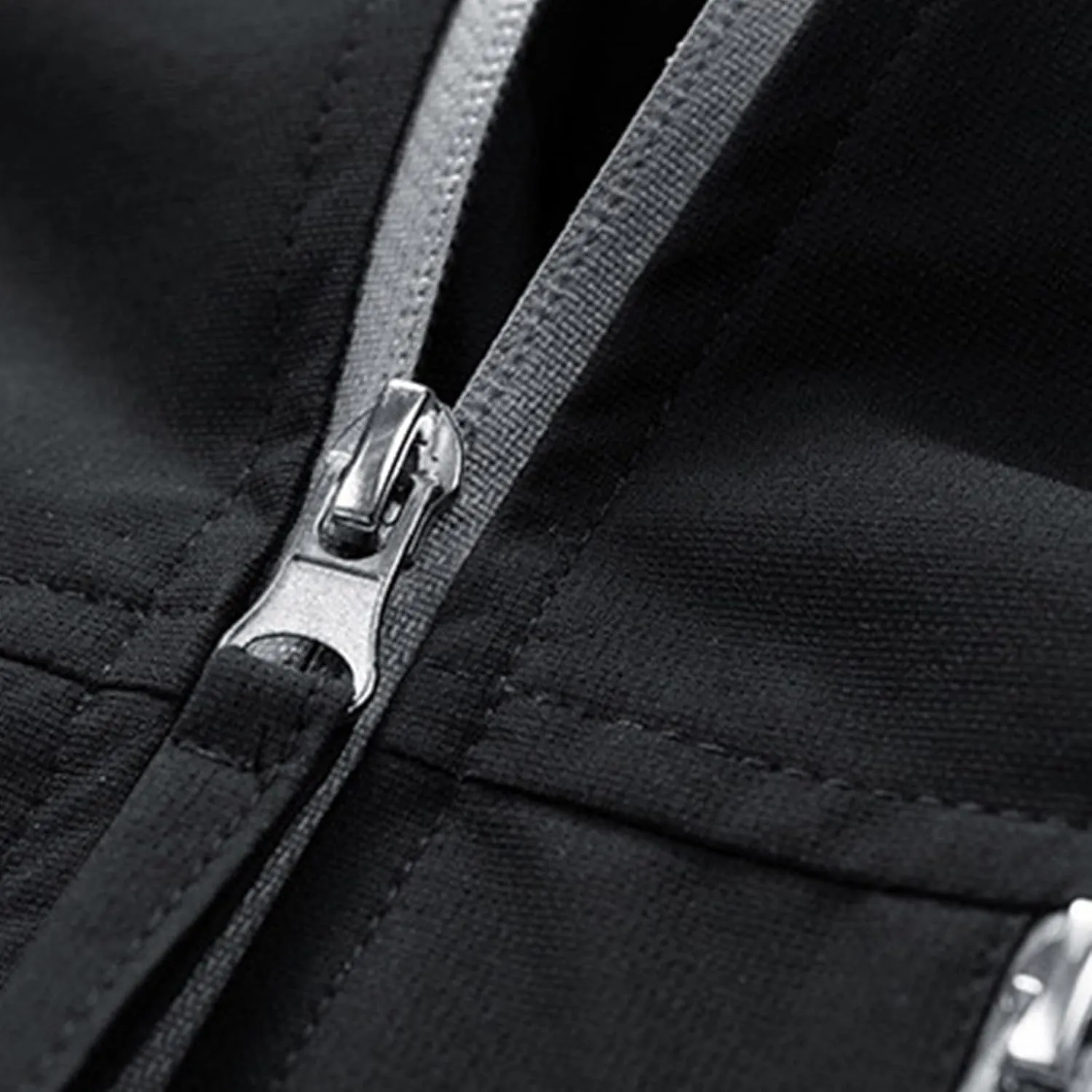 Mens Jackets Zip Up Long Sleeve Casual Hooded Coat Waterproof Windbreaker Active Jacket Loose Fit Coats with Pocket