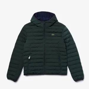 Men's Lightweight Foldable Hooded Water-Resistant Puffer Coat - Bh1930