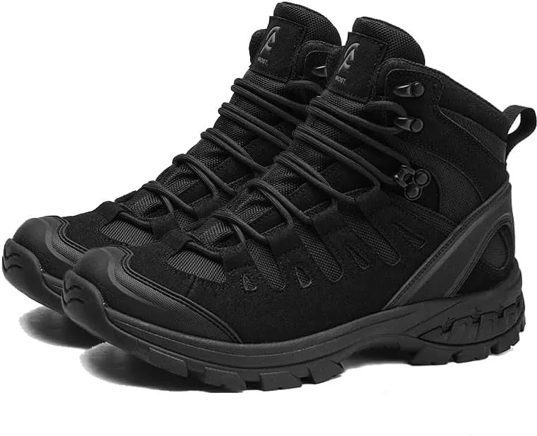 Men's military tactical boots Waterproof Hiking Boots Tactical Boots for Men Outdoor Lightweight Work Boots High-top Hiking Boots