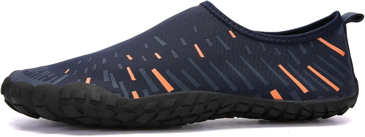 Mens Womens Water Shoes Barefoot Quick Dry Aqua Beach Swim Pool Shoes Lightweight Non Slip Outdoor Sports Hiking Surf Yoga Footwear