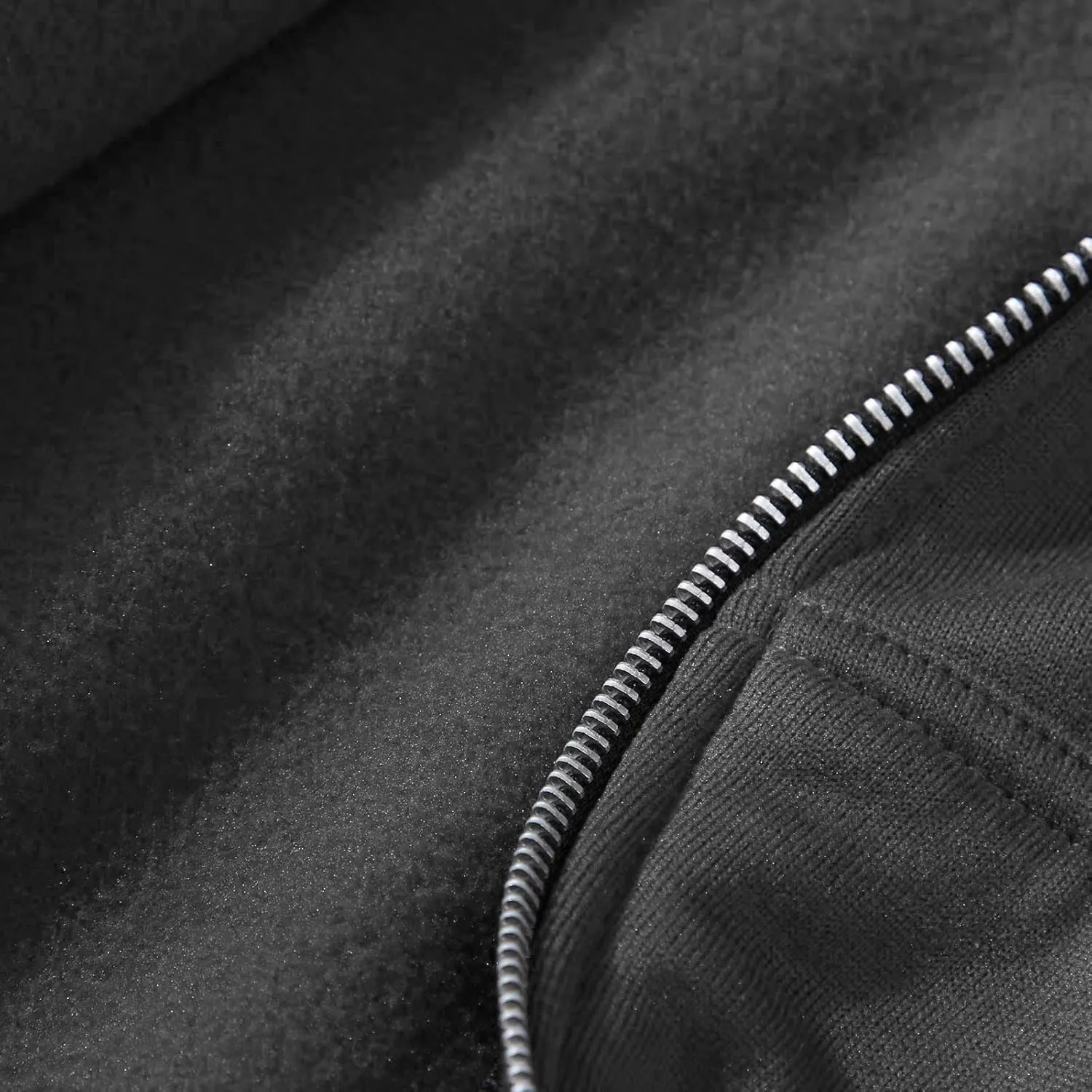 Mens Zip Up Hoodies Trendy Outwear with Pockets Hooded Sweatshirt Loose Fit Casual Fall Spring Warm Slim Fit Sweater Jacket