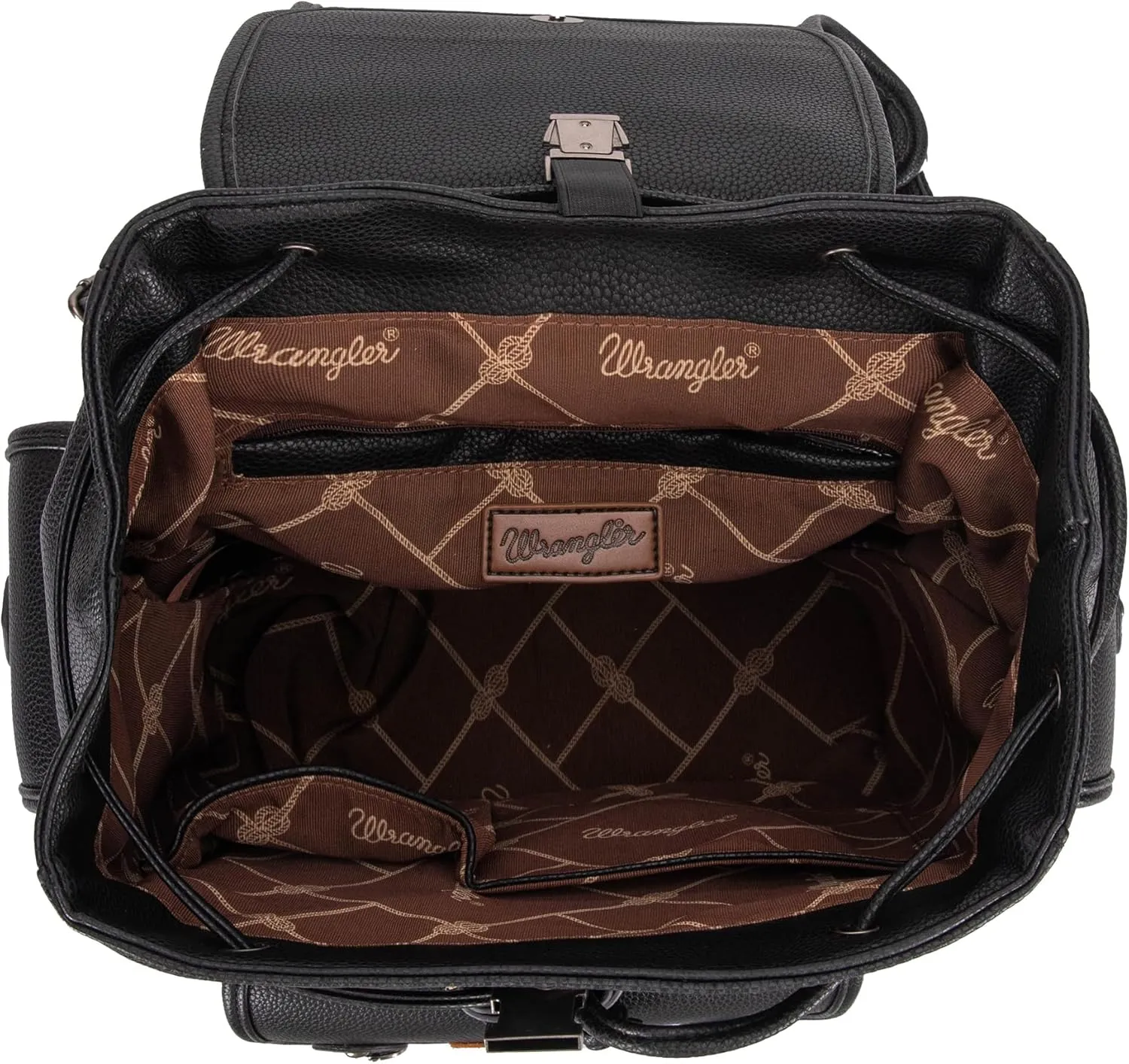 Montana West x Wrangler Backpack Purse for Women Men Western Backpack Floral Tooled Travel Bags