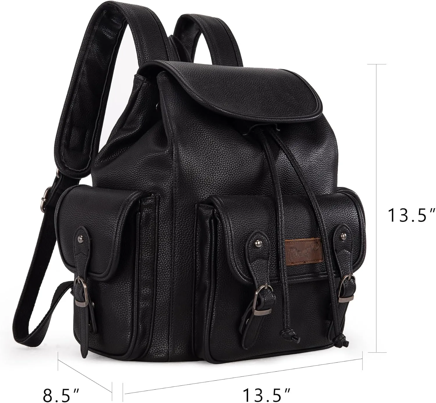 Montana West x Wrangler Backpack Purse for Women Men Western Backpack Floral Tooled Travel Bags