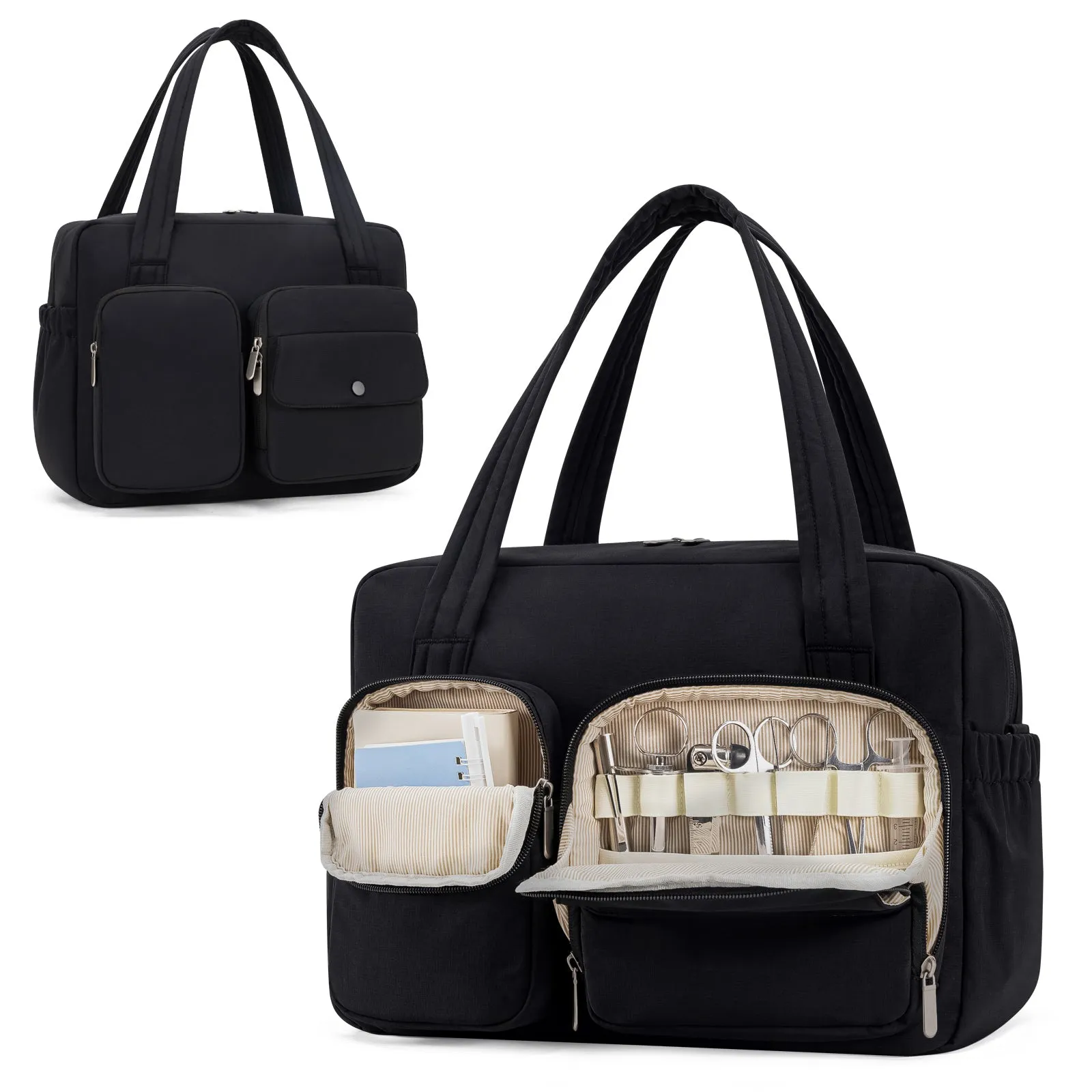 Multiple Pockets Tote Bag for Women