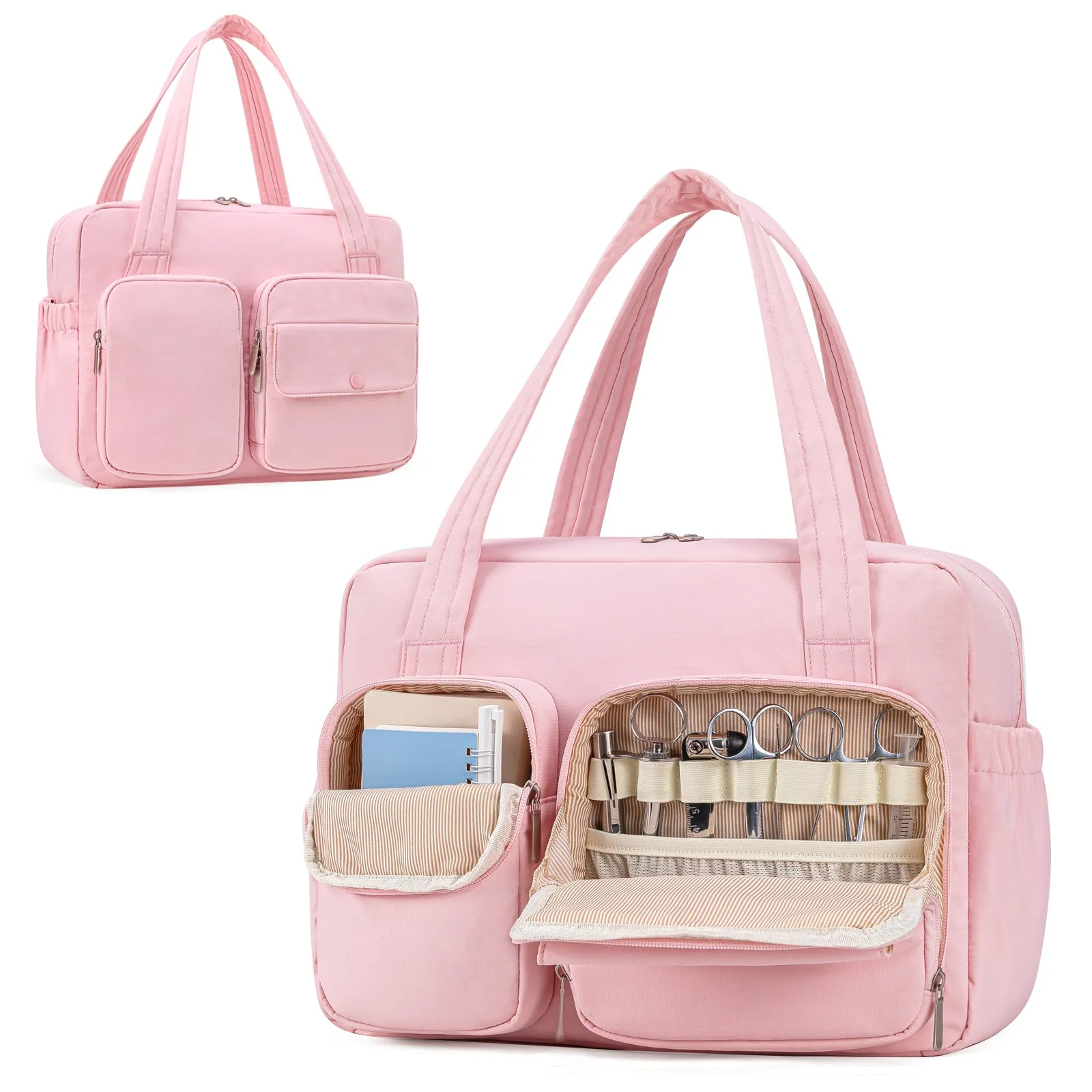 Multiple Pockets Tote Bag for Women