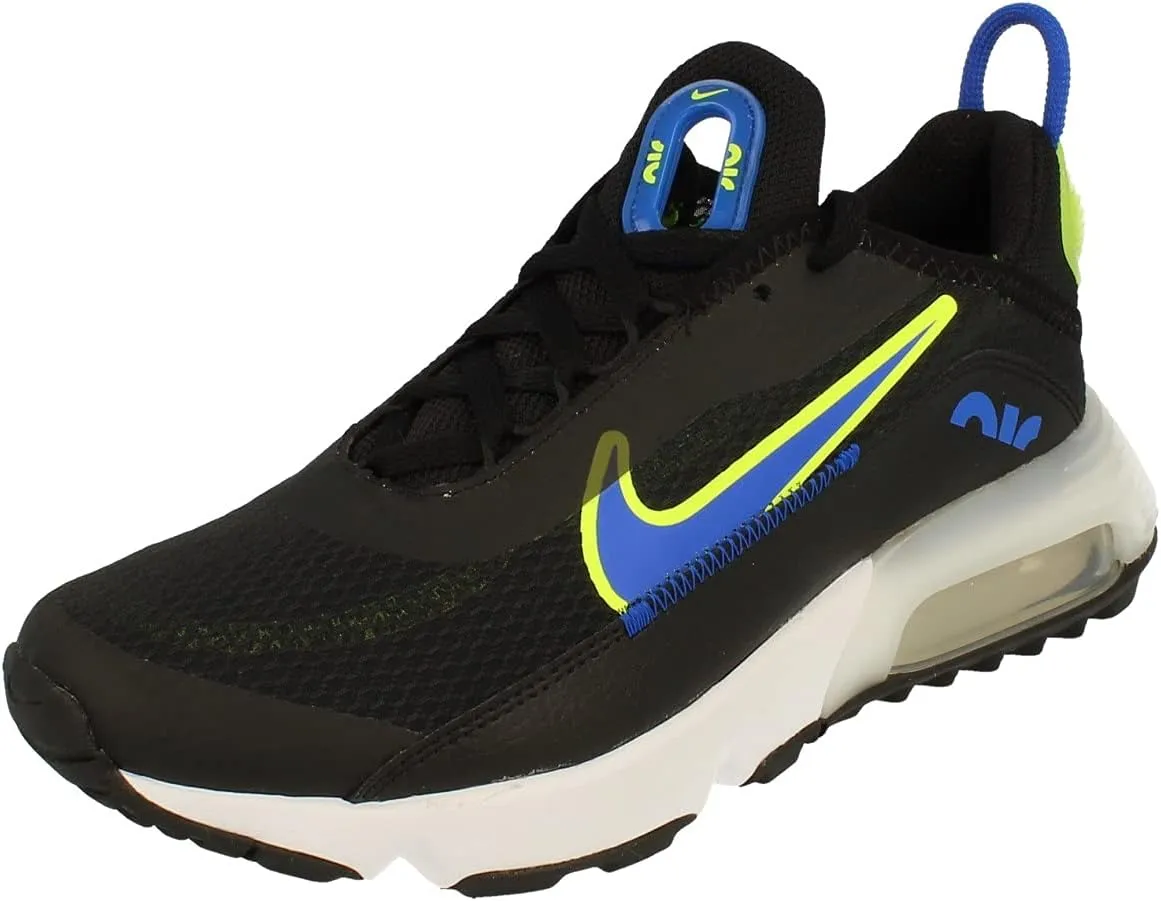 Nike Air Max 2090 GS Running Trainers DA4669 Sneakers Shoes (UK 4 US 4.5Y EU 36.5, Black Racer Blue Volt 001)