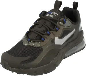 Nike Air Max 270 React GS Running Trainers CZ4209 Sneakers Shoes (UK 5.5 us 6Y EU 38.5, Black Metallic Cool Grey 001)