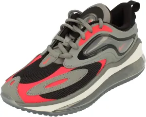 Nike Air Max Zephyr GS Running Trainers CN8511 Sneakers Shoes (UK 4 US 4.5Y EU 36.5, Smoke Grey Siren red Black 003)