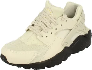 Nike Huarache Run GS Running Trainers DQ1103 Sneakers Shoes (UK 3 US 3.5Y EU 35.5, Light Bone University Gold 001)