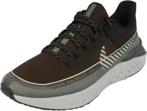 Nike Legend React 2 Shield Mens Running Trainers BQ3382 Sneakers Shoes (UK 7.5 US 8.5 EU 42, Black Reflect Silver Dark Grey 001)