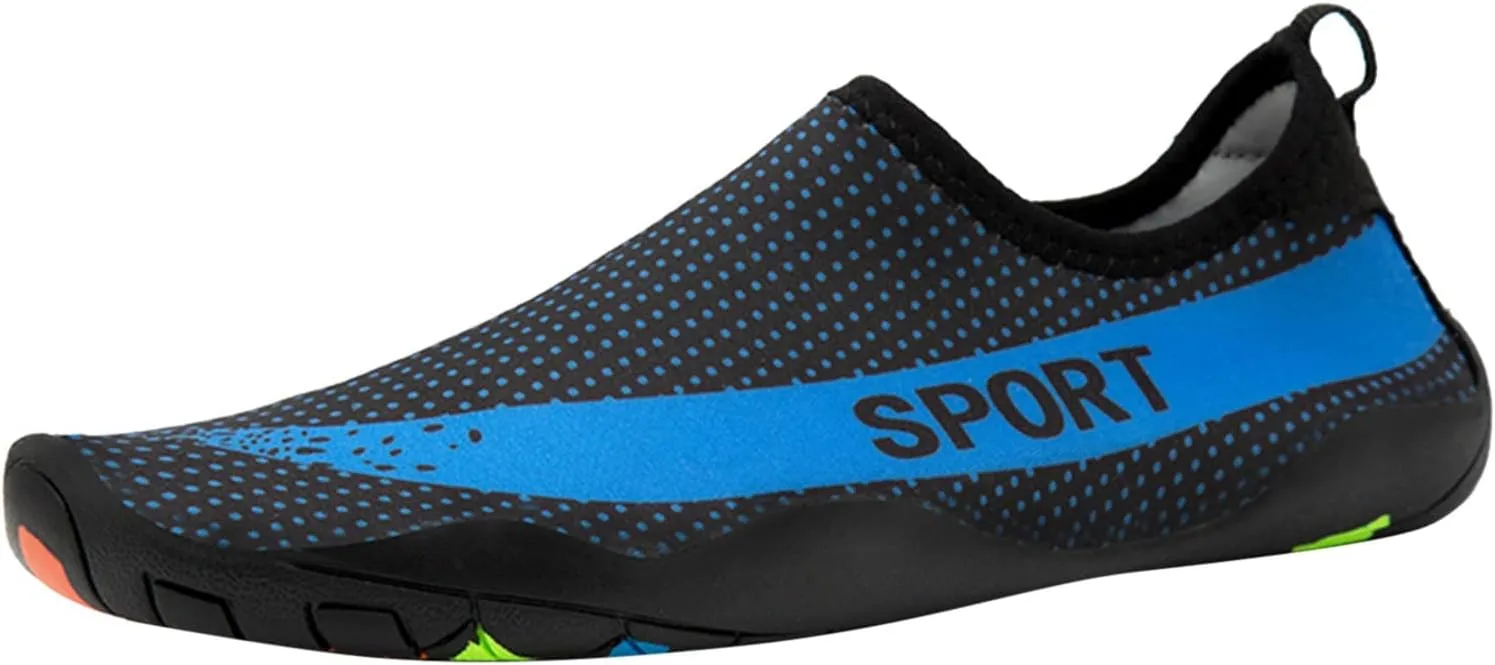 Quick Dry Barefoot Water Shoes Womens Mens Aqua Swim Beach Pool Shoes Lightweight Outdoor Sports Hiking Surf Yoga Exercise Footwear