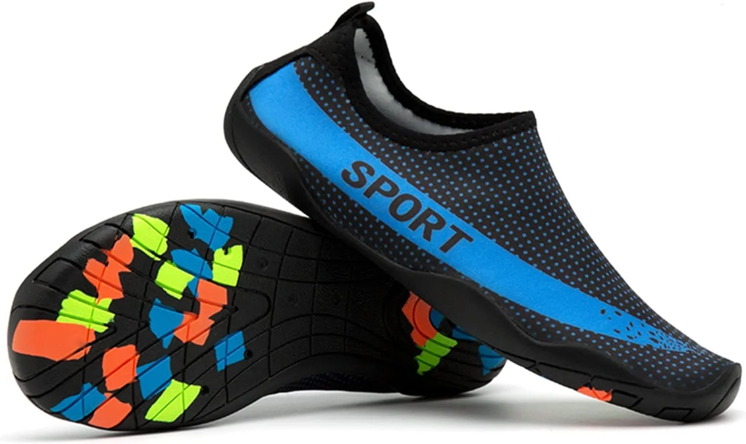 Quick Dry Barefoot Water Shoes Womens Mens Aqua Swim Beach Pool Shoes Lightweight Outdoor Sports Hiking Surf Yoga Exercise Footwear