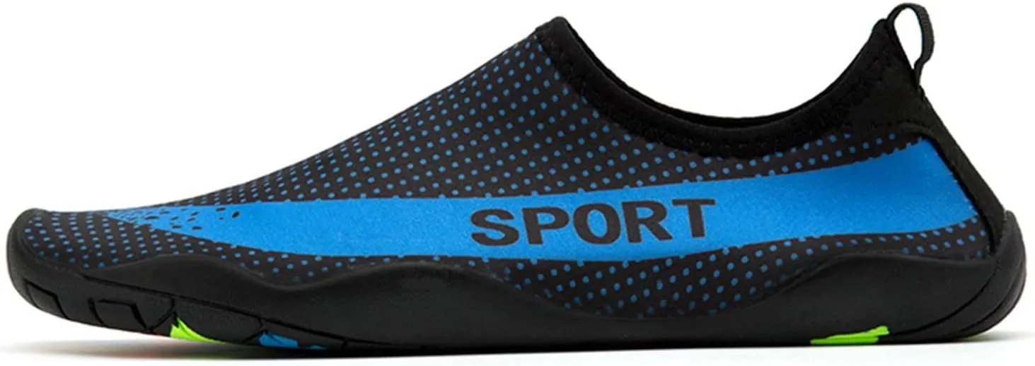 Quick Dry Barefoot Water Shoes Womens Mens Aqua Swim Beach Pool Shoes Lightweight Outdoor Sports Hiking Surf Yoga Exercise Footwear