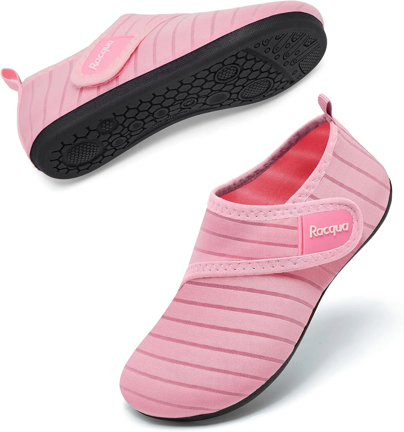 Racqua Kids Toddler Water Shoes Breathable Swim Shoes Quick Dry Beach Pool Lightweigh Aqua Shoes for Boy's Girl's (Toddler/Little/Big Kid)