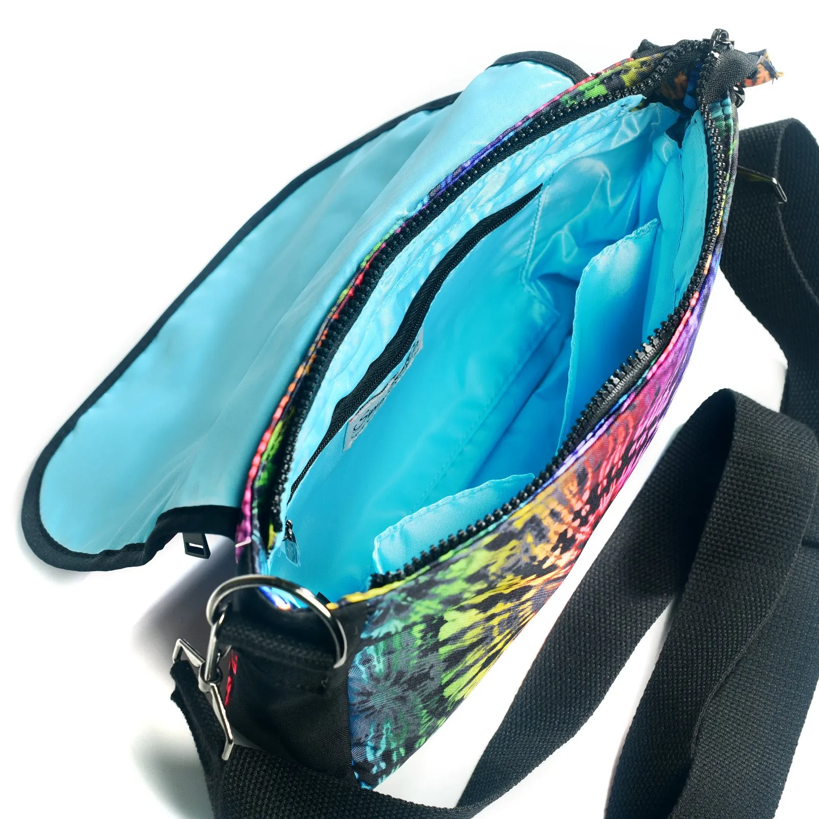 Rainbow Tie-Dye Stride Crossbody