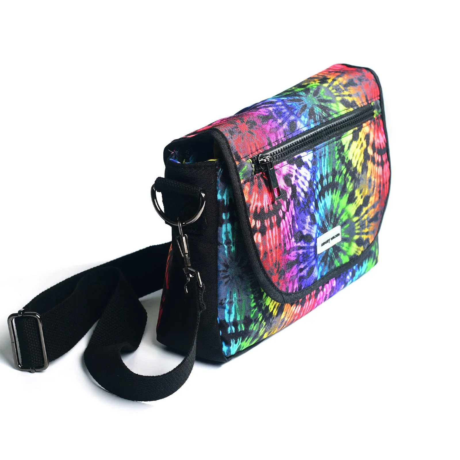 Rainbow Tie-Dye Stride Crossbody