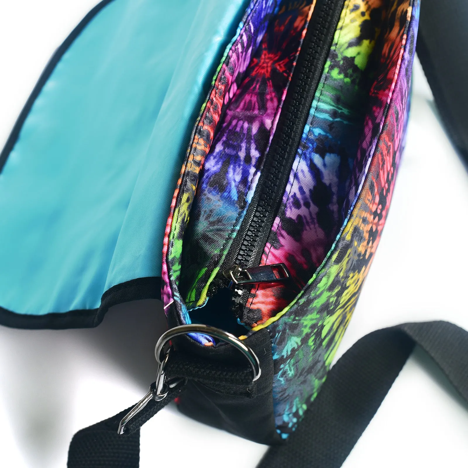 Rainbow Tie-Dye Stride Crossbody