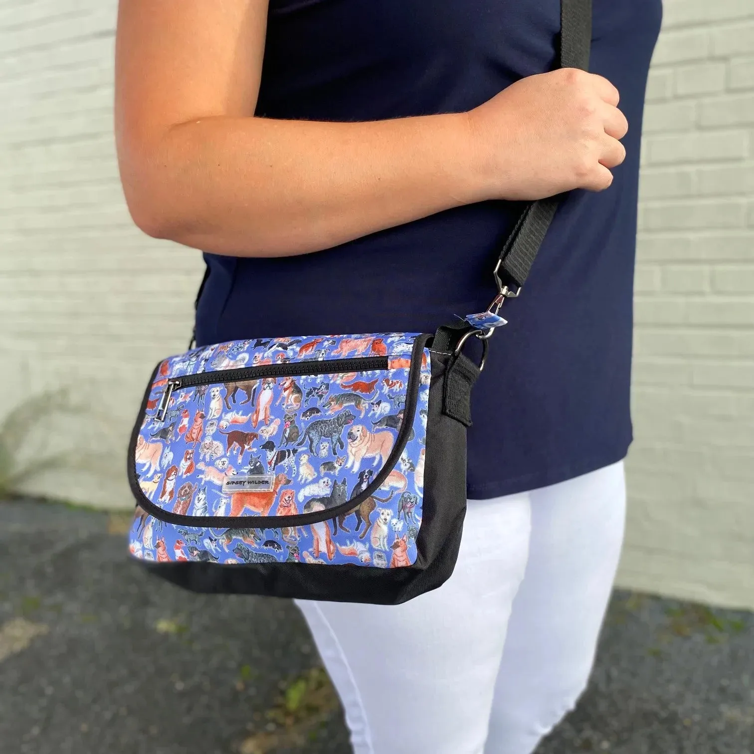 Rainbow Tie-Dye Stride Crossbody