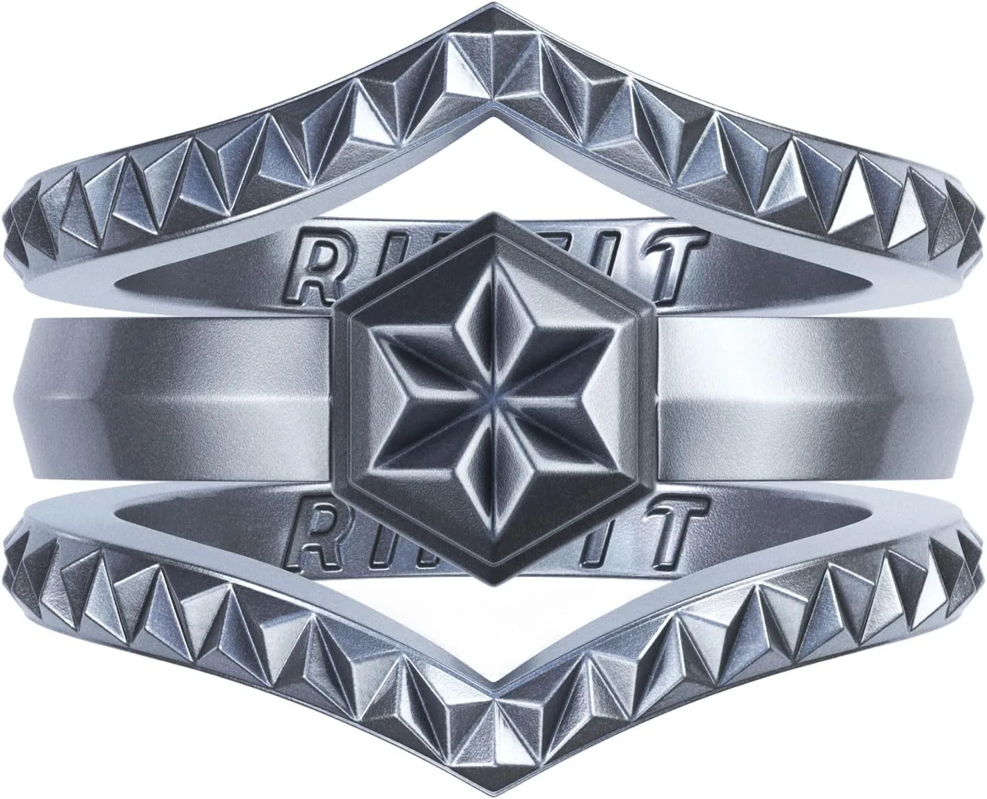 Rinfit Silicone Rings for Women - Rubber Wedding Bands Womens - Stackable Silicone Rings Couture - Patented Design