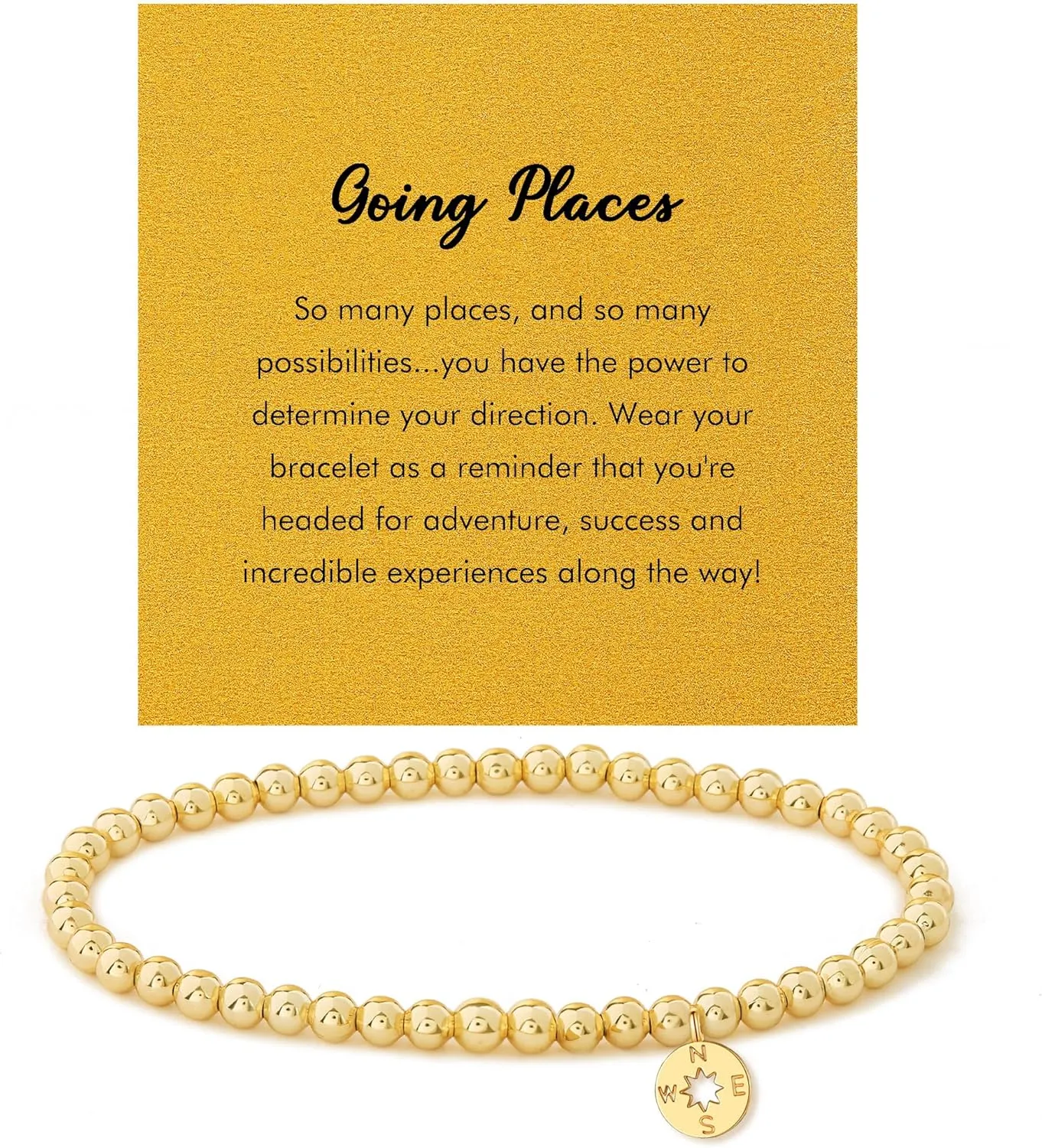 RZKING Gold Bracelets for Women, Evil Eye Butterfly Dragonfly Elephant Charm Bracelets for Women, Friendship Bracelets, Birthday, Retirement, Inspirational Gifts for Women