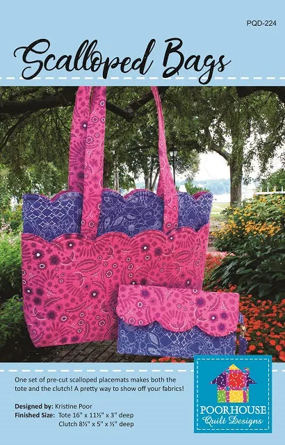 Scalloped Bags