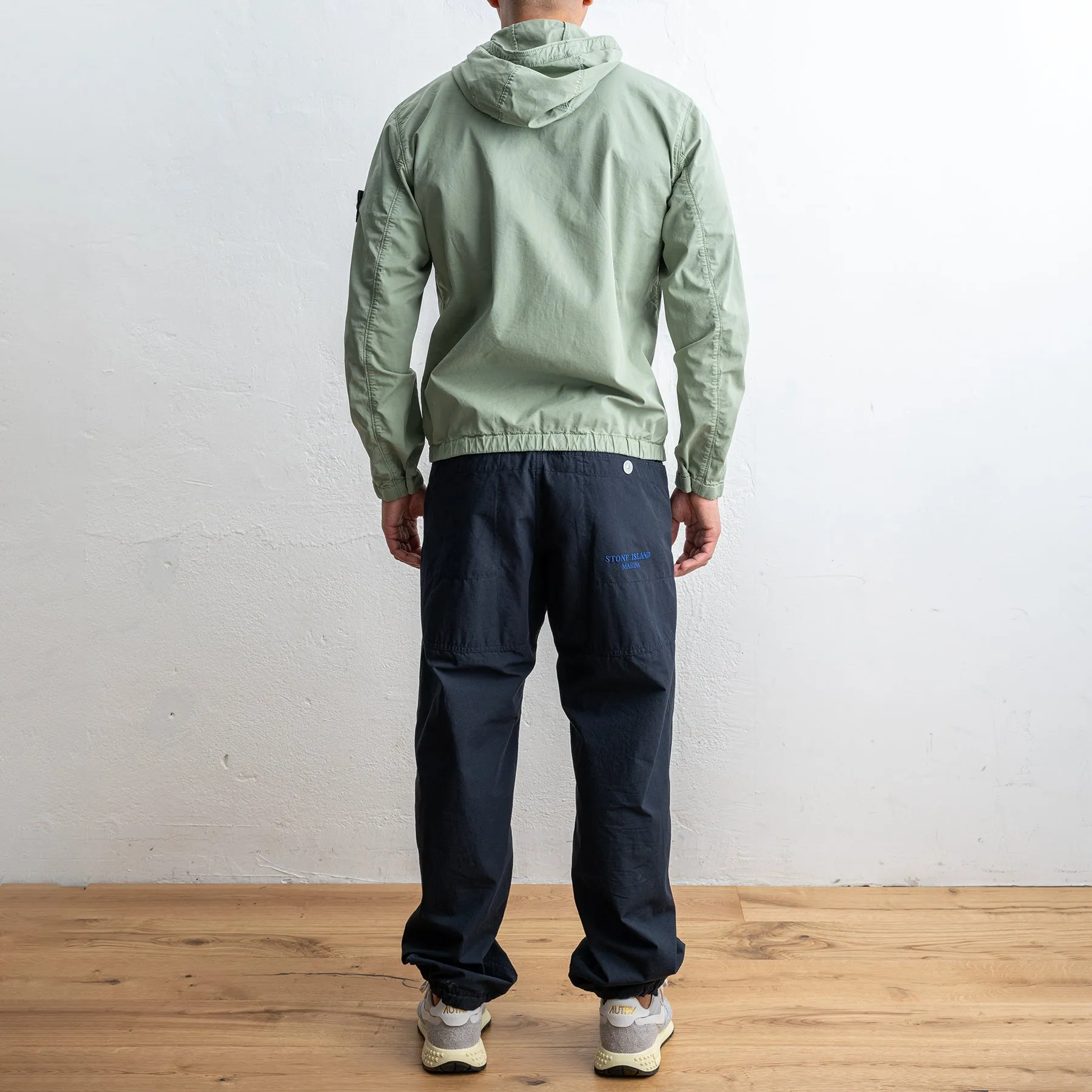 Short Cotton Parka SAGE
