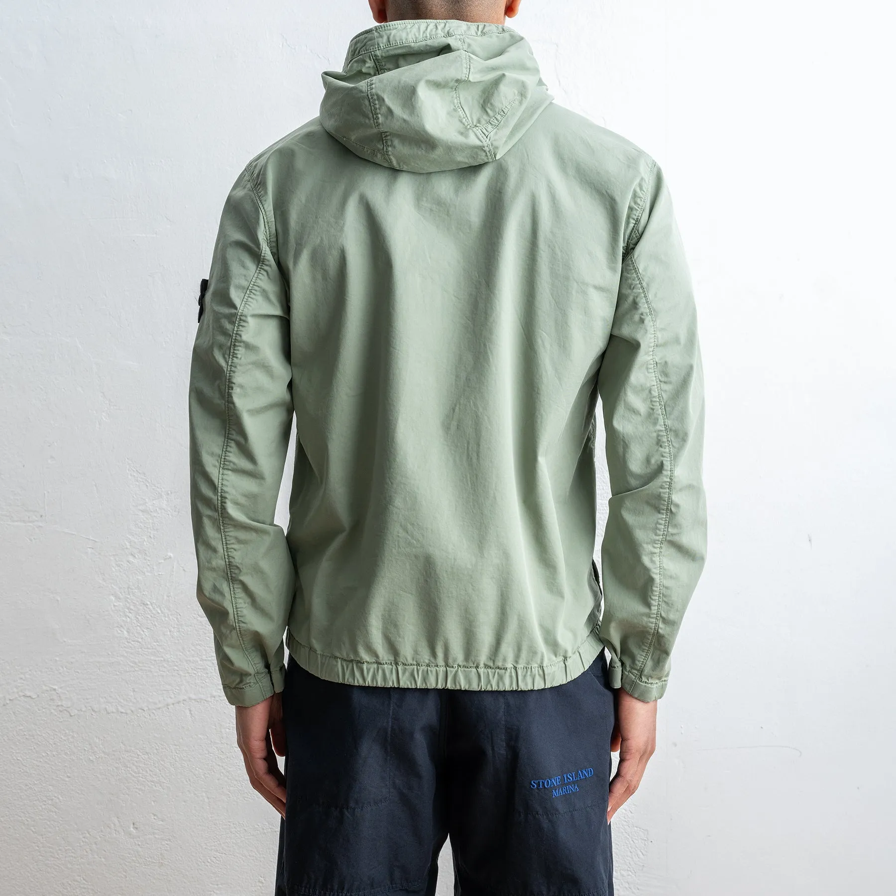 Short Cotton Parka SAGE
