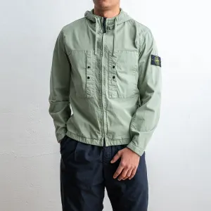 Short Cotton Parka SAGE