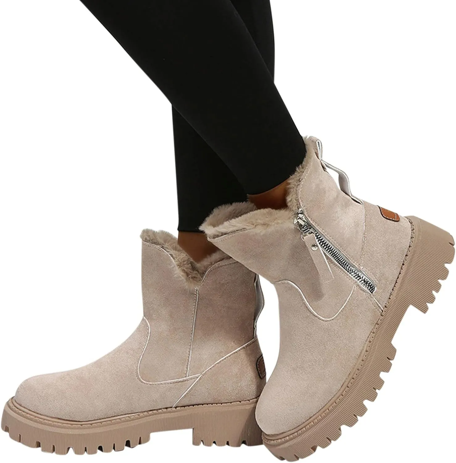 Snow Boots for Women Knee High Non Slip Womens Winter Boots Waterproof Insulated Wide Women Winter Snow Boots Women Winter Boots Knee High Botas Para Mujer De Invierno Largas