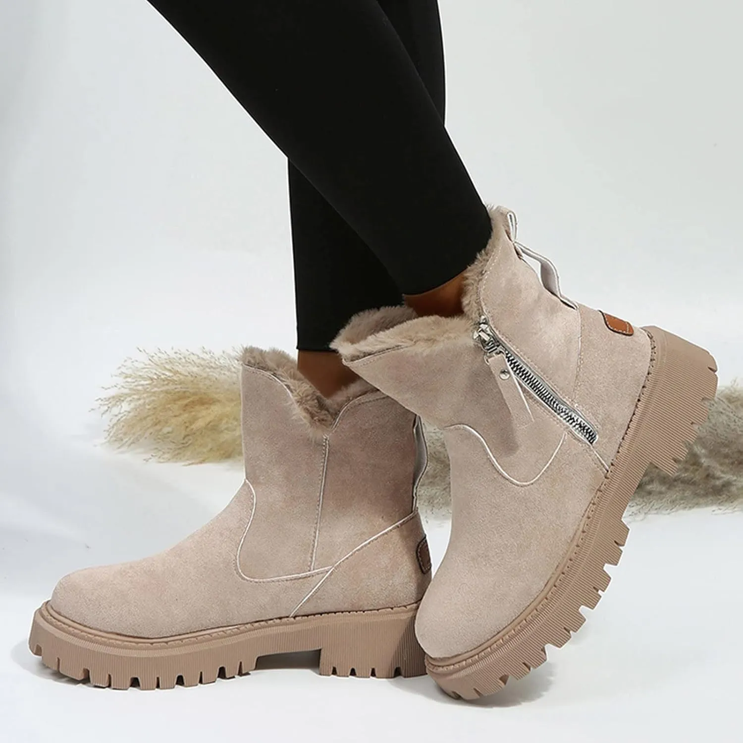 Snow Boots for Women Knee High Non Slip Womens Winter Boots Waterproof Insulated Wide Women Winter Snow Boots Women Winter Boots Knee High Botas Para Mujer De Invierno Largas