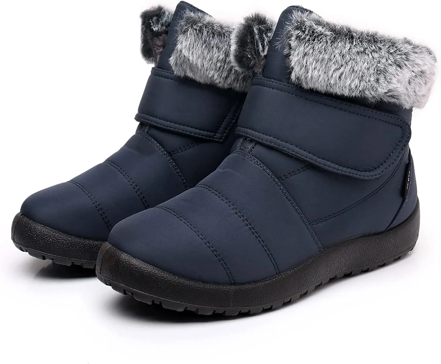 Snow Boots for Women Waterproof Winter Boots Non Slip Warm Fur Booties Winter Warm Outdoor Ankle Boots Comfortable Winter Shoes Trekking Shoes