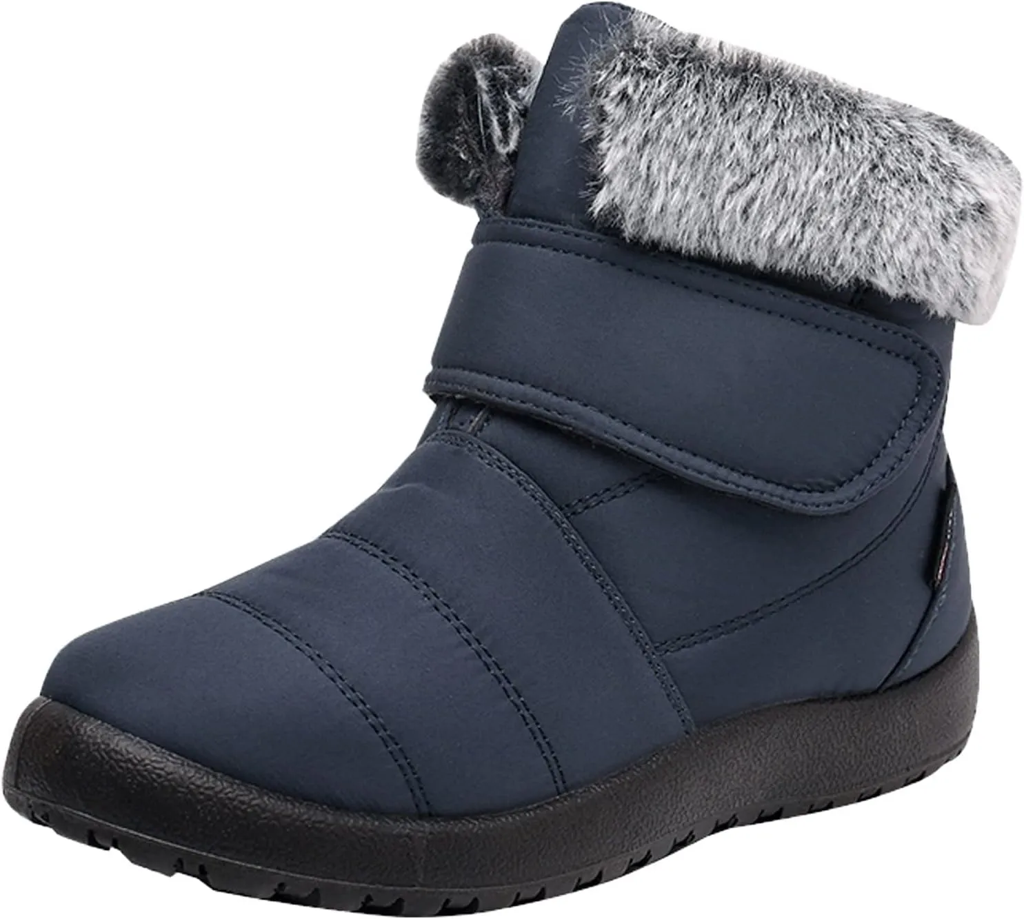 Snow Boots for Women Waterproof Winter Boots Non Slip Warm Fur Booties Winter Warm Outdoor Ankle Boots Comfortable Winter Shoes Trekking Shoes