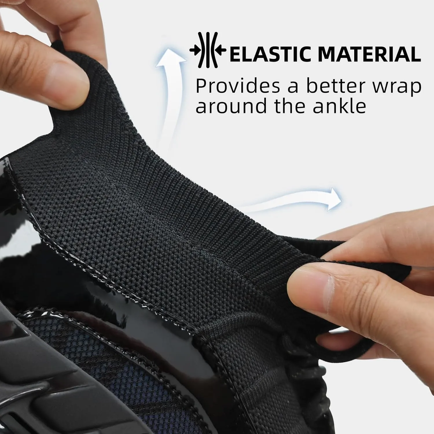 Steel Toe Shoes for Women Comfortable Non Slip Safety Work Shoes Air Cushion Sneakers Indestructible Industrial Construction Footwear