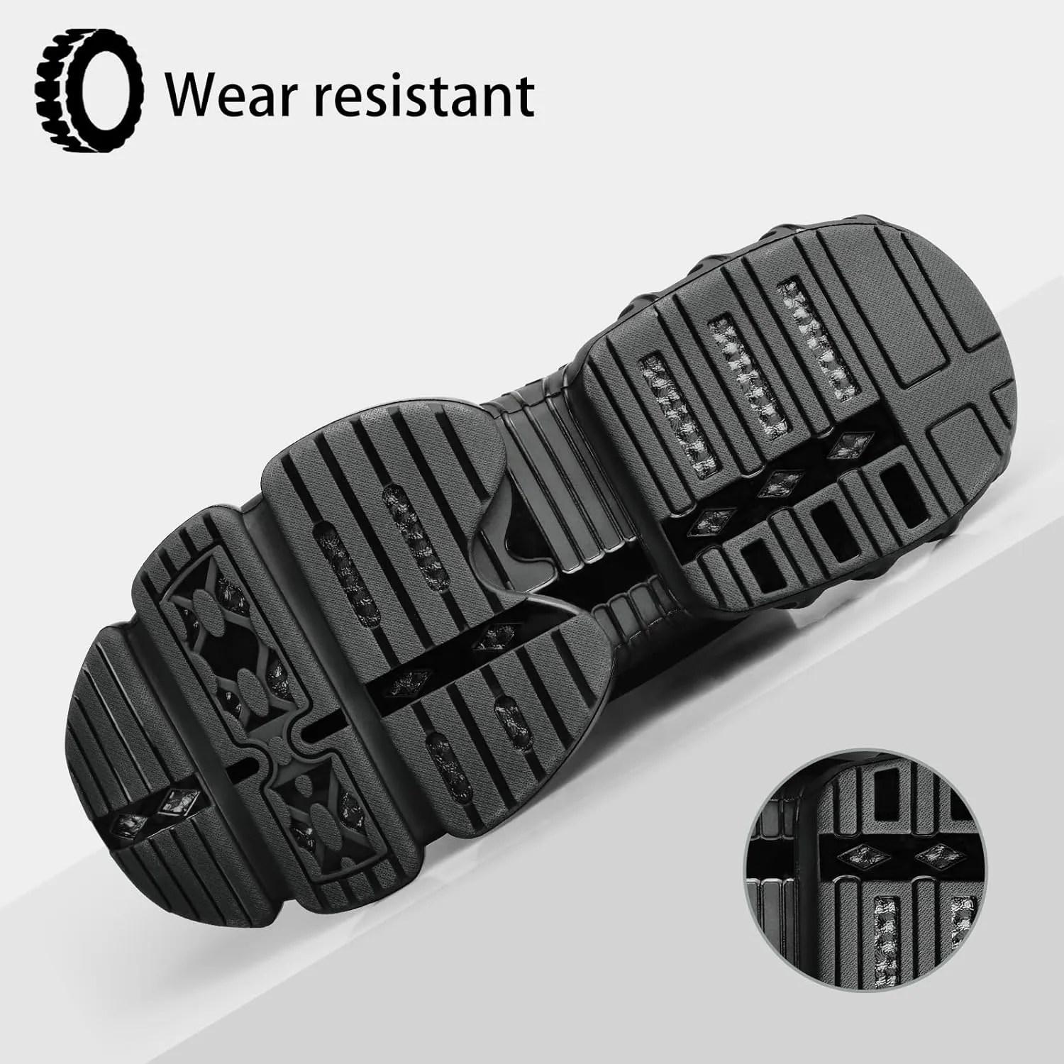 Steel Toe Shoes for Women Comfortable Non Slip Safety Work Shoes Air Cushion Sneakers Indestructible Industrial Construction Footwear