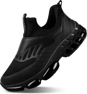 Steel Toe Shoes for Women Comfortable Non Slip Safety Work Shoes Air Cushion Sneakers Indestructible Industrial Construction Footwear