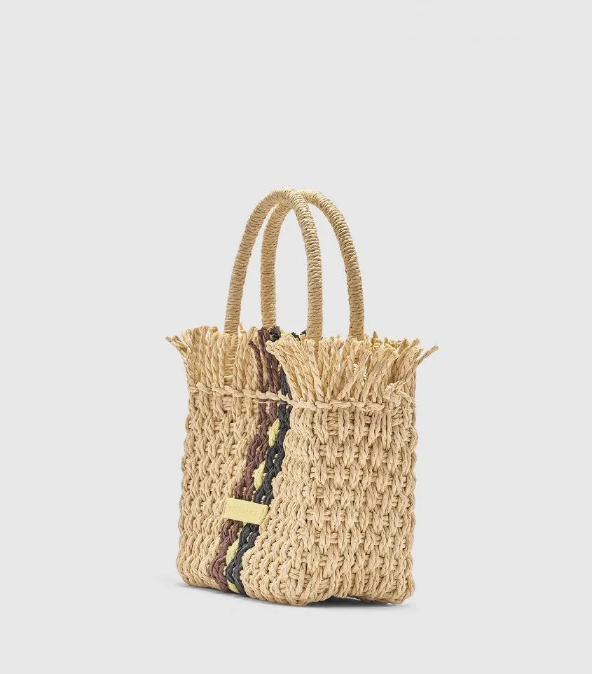 Sunday Market Bag Small Artichoke Stripe