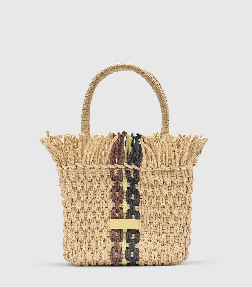 Sunday Market Bag Small Artichoke Stripe