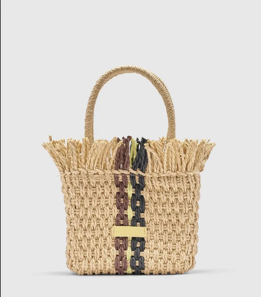 Sunday Market Bag Small Artichoke Stripe